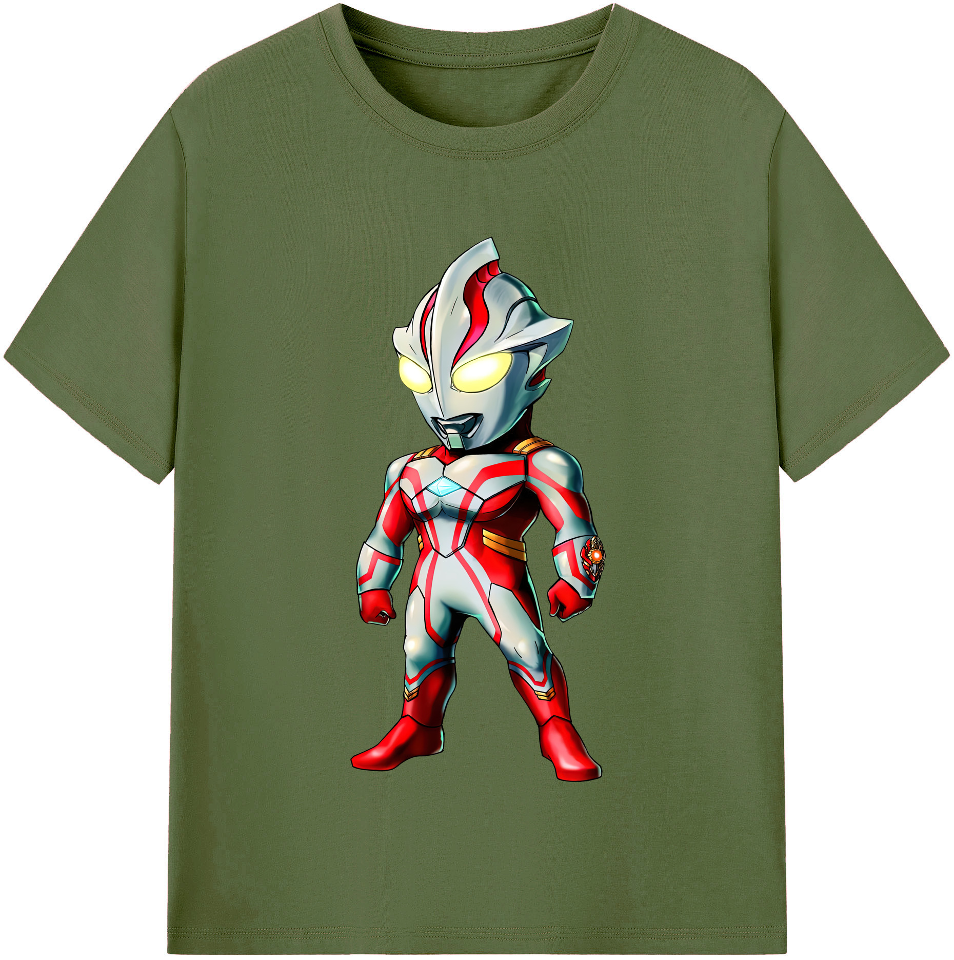 （画像用） ウルトラマン Ultraman 綿100％半袖Tシャツ（フロントプリント）